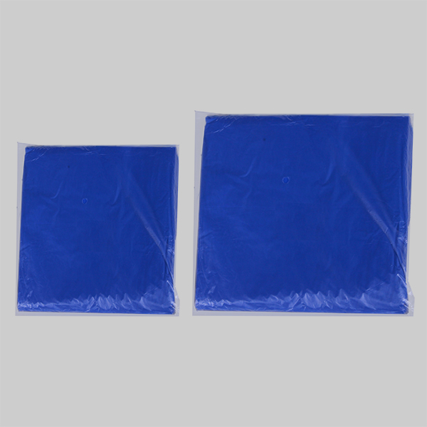 HDPE ლურჯი მაისური პლასტიკური სასურსათო ჩანთა outbag