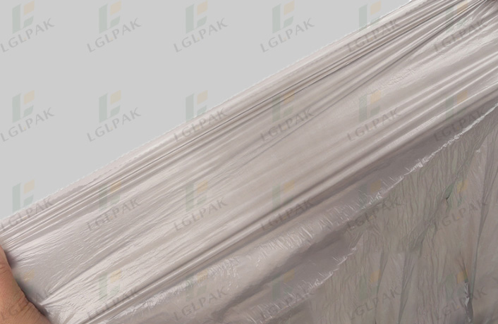 HDPE Star Sealed Garbage Bag In Different Color On Roll-stretch