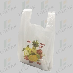 Multicolour Printing Shopping чопи хариди хӯрокворӣ Bag-bag