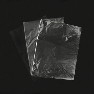 HDPE transparent flat bread bags with printing