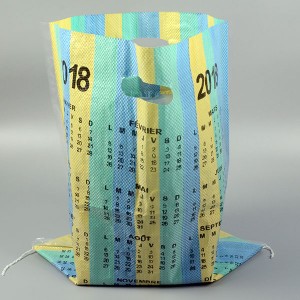 Chinese wholesale Factory Price Tarpaulin Coated Fabric - PP WOVEN CALENDAR BAGS – LGLPAK