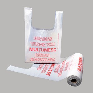 T-shirt Bags on Roll