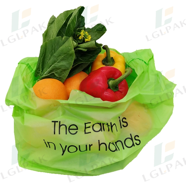 Compostable Shopping Bags-fruit