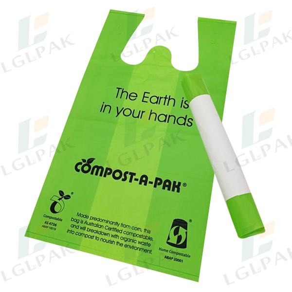 Compostable Shopping Bags-roll