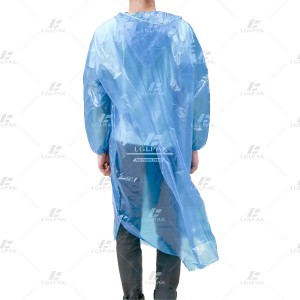 DISPOSABLE PE RAINCOAT IN DIFFERENT COLORS