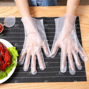 Disposable CPE gloves