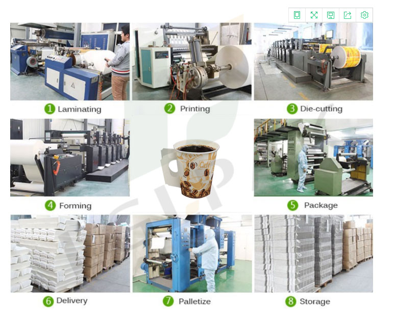 Disposable Paper Pulp Cup -production