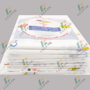 Disposable plastic table cloth-banner