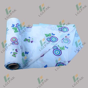Disposable plastic table cloth- printing