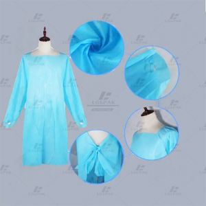Disposable protective aprons with sleeves