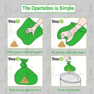 Big discounting China Compostable Dog Poop Bag, Biodegradable Dog Poop Bag