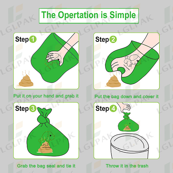 Water soluble best sale dog poop bags