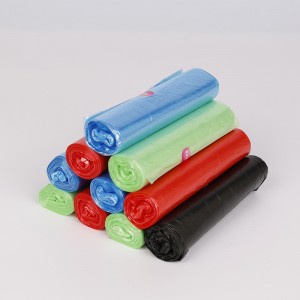 Reasonable price for China HDPE Star-Sealed Trash Bag on Roll in Multi Colors and Different Size