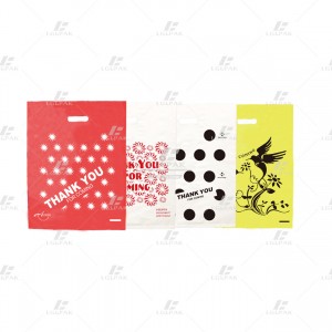 HDPE Die-cut Bags Shopping Bag with Printing to Ghana Market