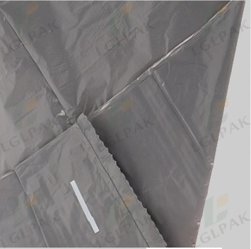 HDPE Star Sealed Garbage Bag In Different Color On Roll-seal