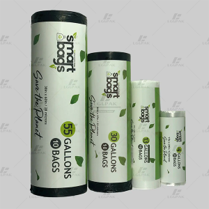 HDPE Star-Sealed Garbage Bag On Roll