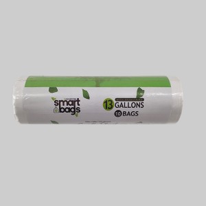 HDPE Start-Sealed Garbage Bag On Roll-13g