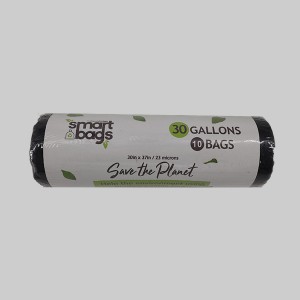 HDPE Start-Sealed Garbage Bag On Roll-30G