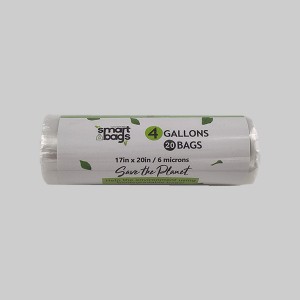 HDPE Start-Sealed Garbage Bag On Roll-4g