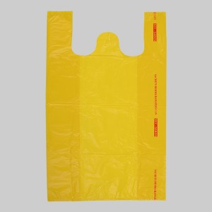 China HDPE Stripe T-Shirt Grocery Bag in Different Colors Manufacturer and  Supplier