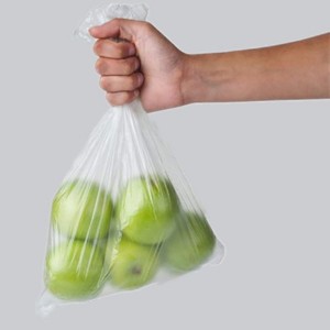 LDPE transparent flat vegetable bags for fridge-fruits