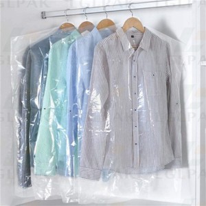 Plastic cover for clothes-coats