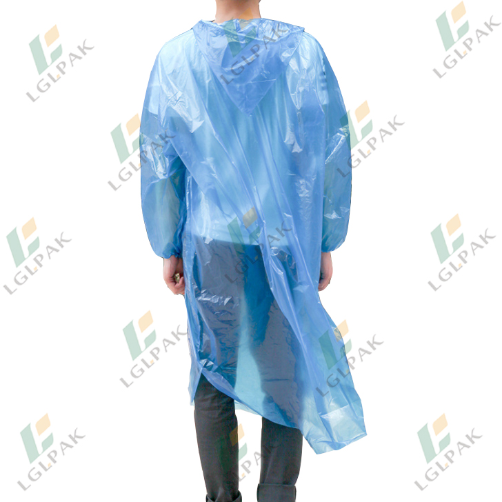 Polyethylene raincoat hot sale