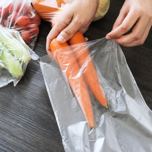 clear food bag-fresh