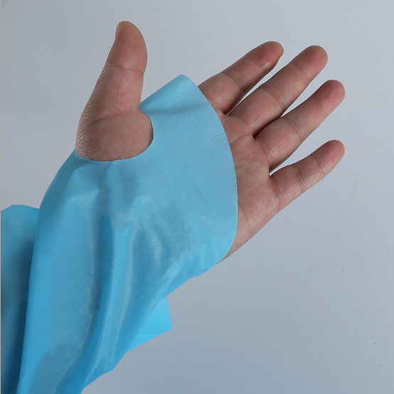 disposable protective aprons with sleeves  hand