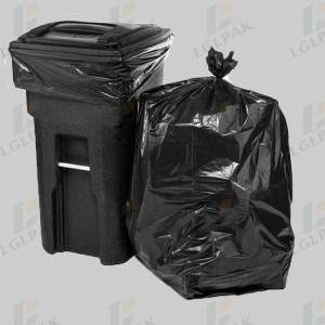 Excellent quality China 70g White Kraft Paper Garbage Paper Bag with Logo Printed