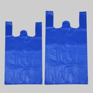 HDPE Blue T-Shirt Bag