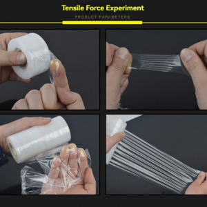 PE stretch wrap film test