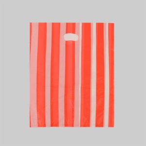 HDPE Stripe Die-Cut Bag