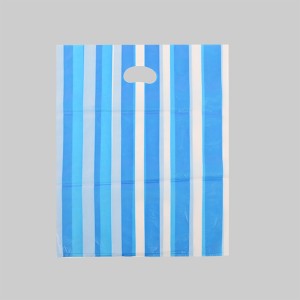 HDPE Stripe Die-Cut Bag